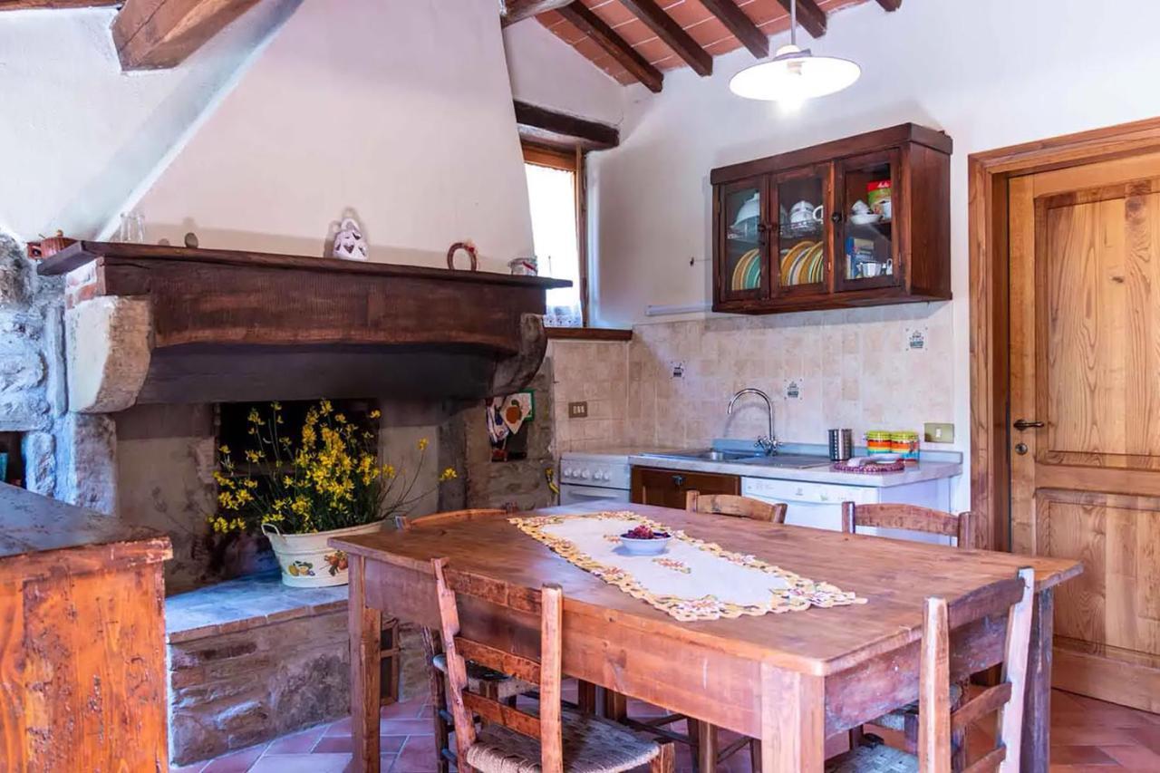 Agriturismo Con Piscina In Toscana, Tribbiano 阿雷佐 外观 照片