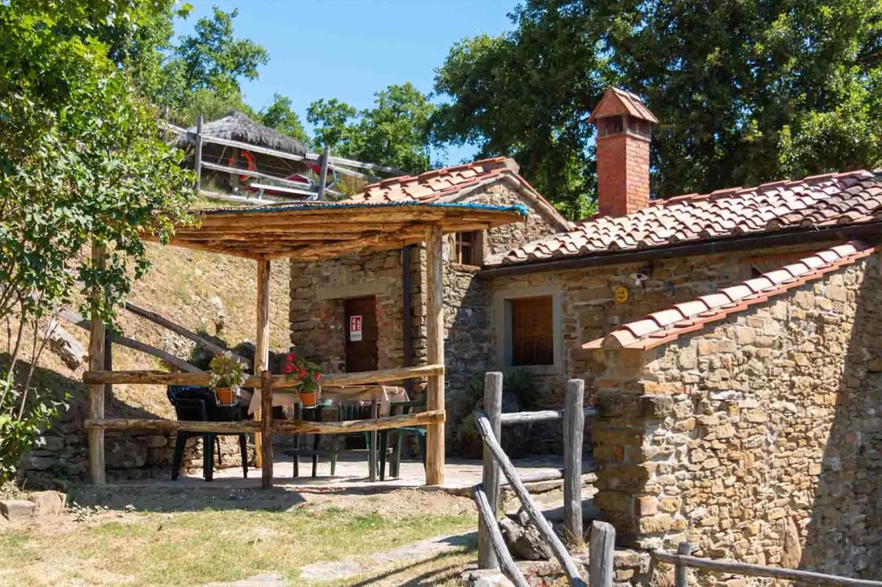 Agriturismo Con Piscina In Toscana, Tribbiano 阿雷佐 外观 照片