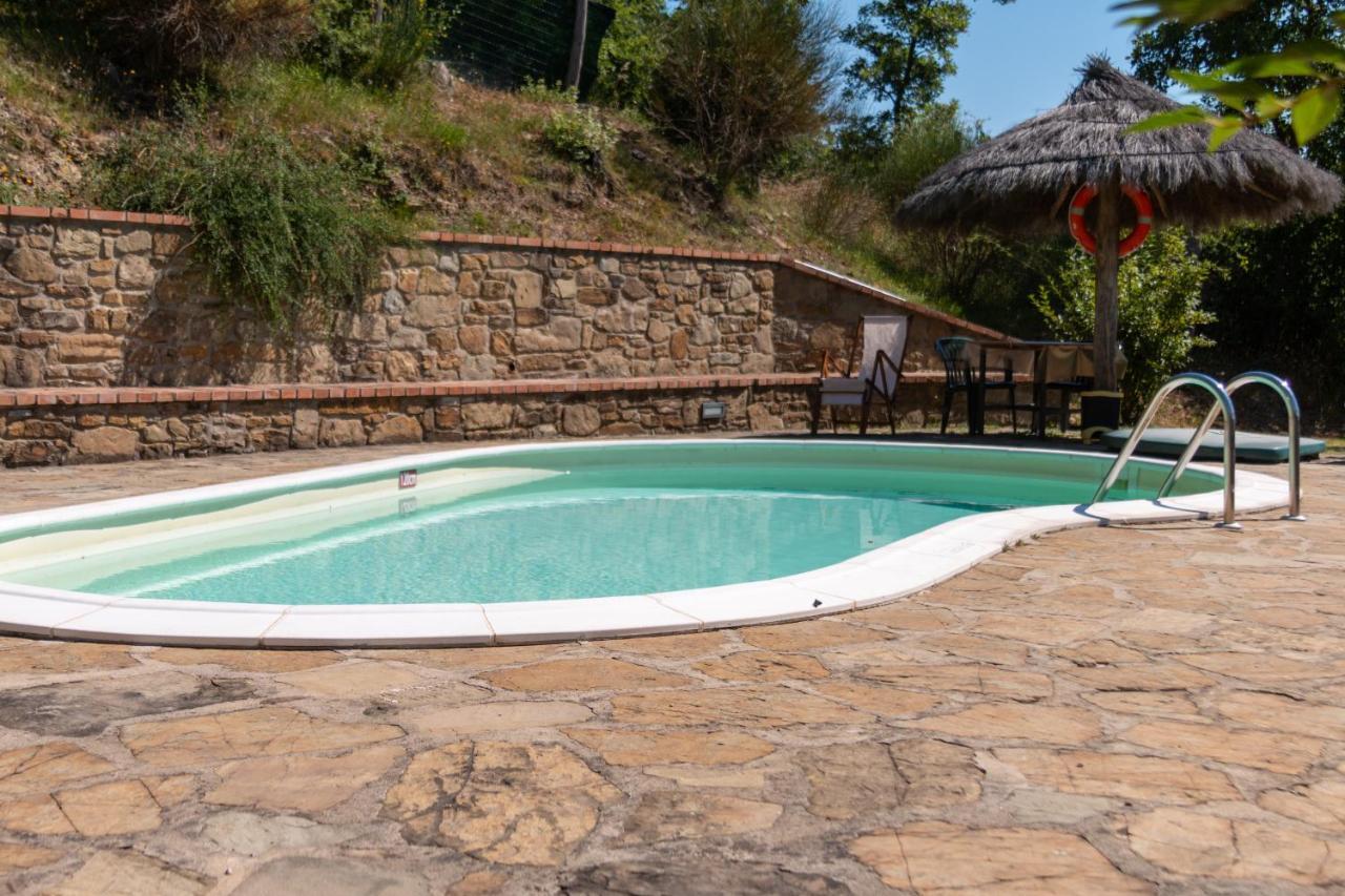 Agriturismo Con Piscina In Toscana, Tribbiano 阿雷佐 外观 照片